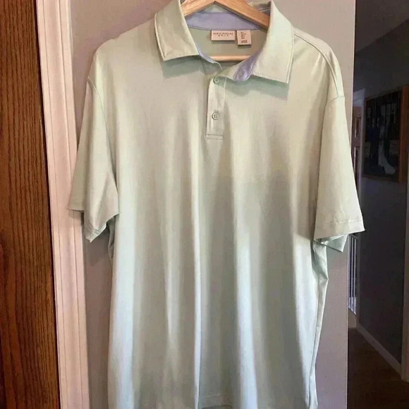 Rorie Whelan Golf Polo Shirt Men's Size Large Green Performance Stretch Dry - Picture 5 of 6
